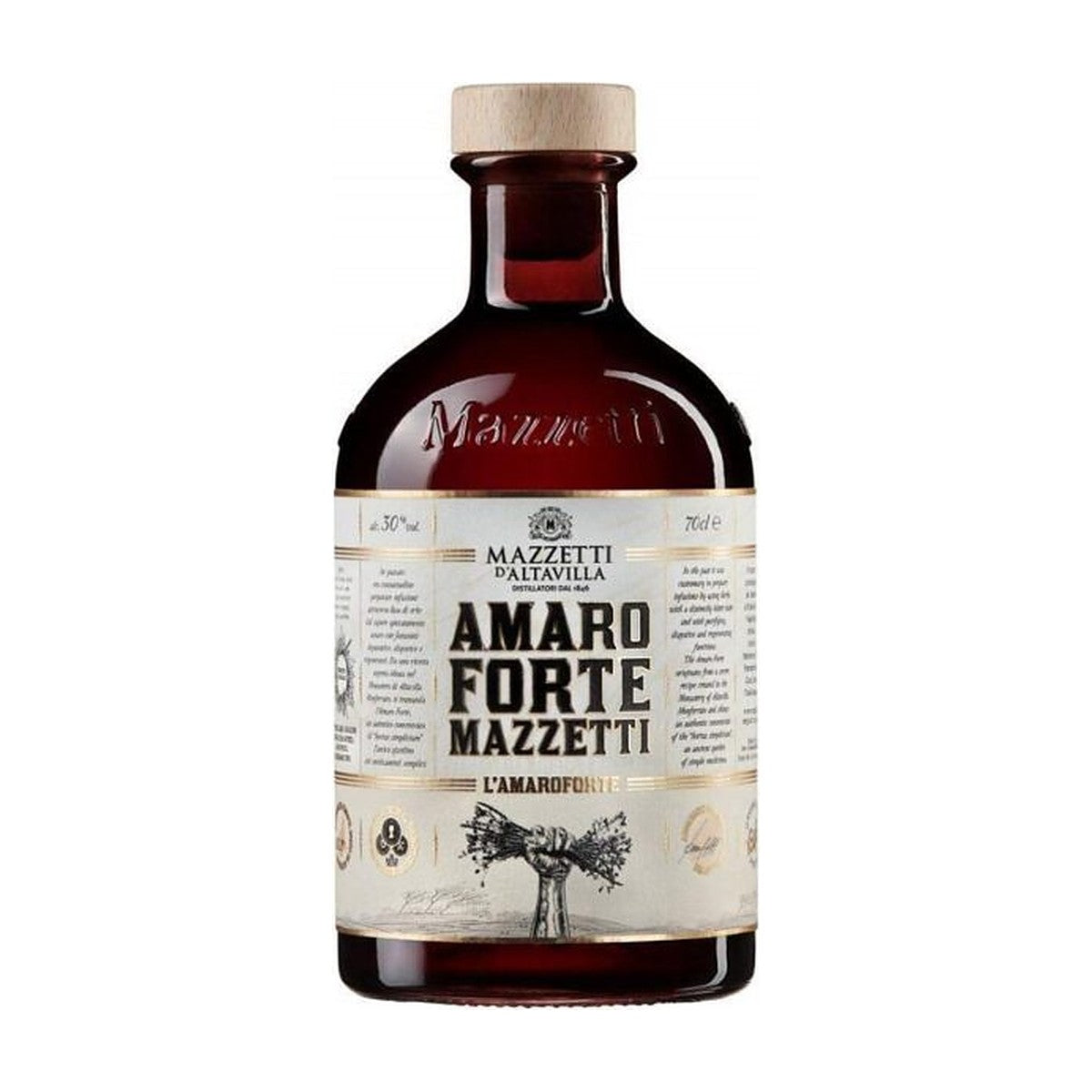 Bottiglia Mazzetti d'Altavilla Amaro Forte