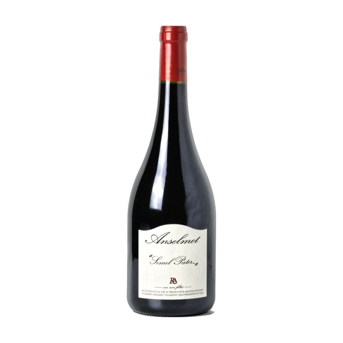 Bottiglia Anselmet Semel Pater Pinot Noir Valle d'Aosta DOC 2023