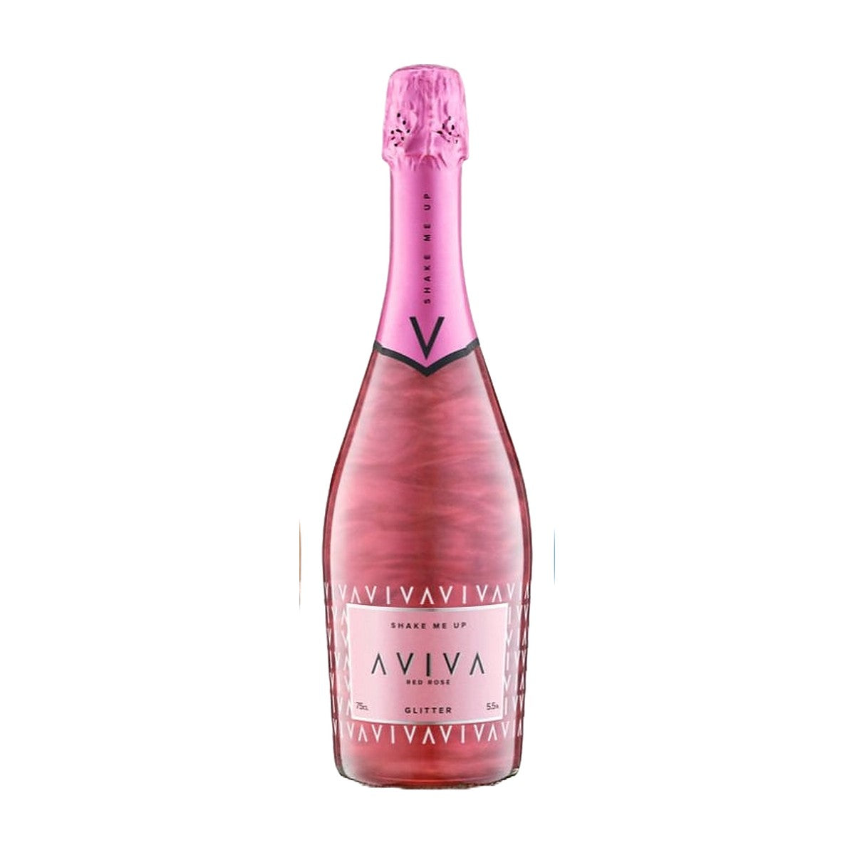 Bottiglia Aviva Red Rose Original Glitter