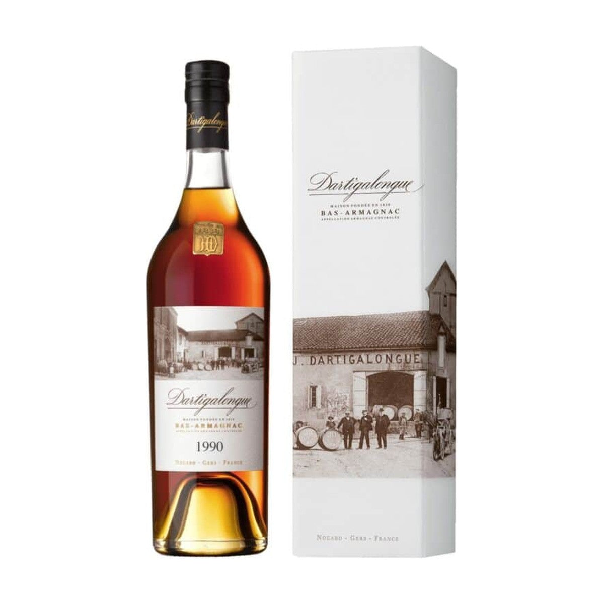 Dartigalongue Bas Armagnac Millésime 1990 70 cl distillato Francia