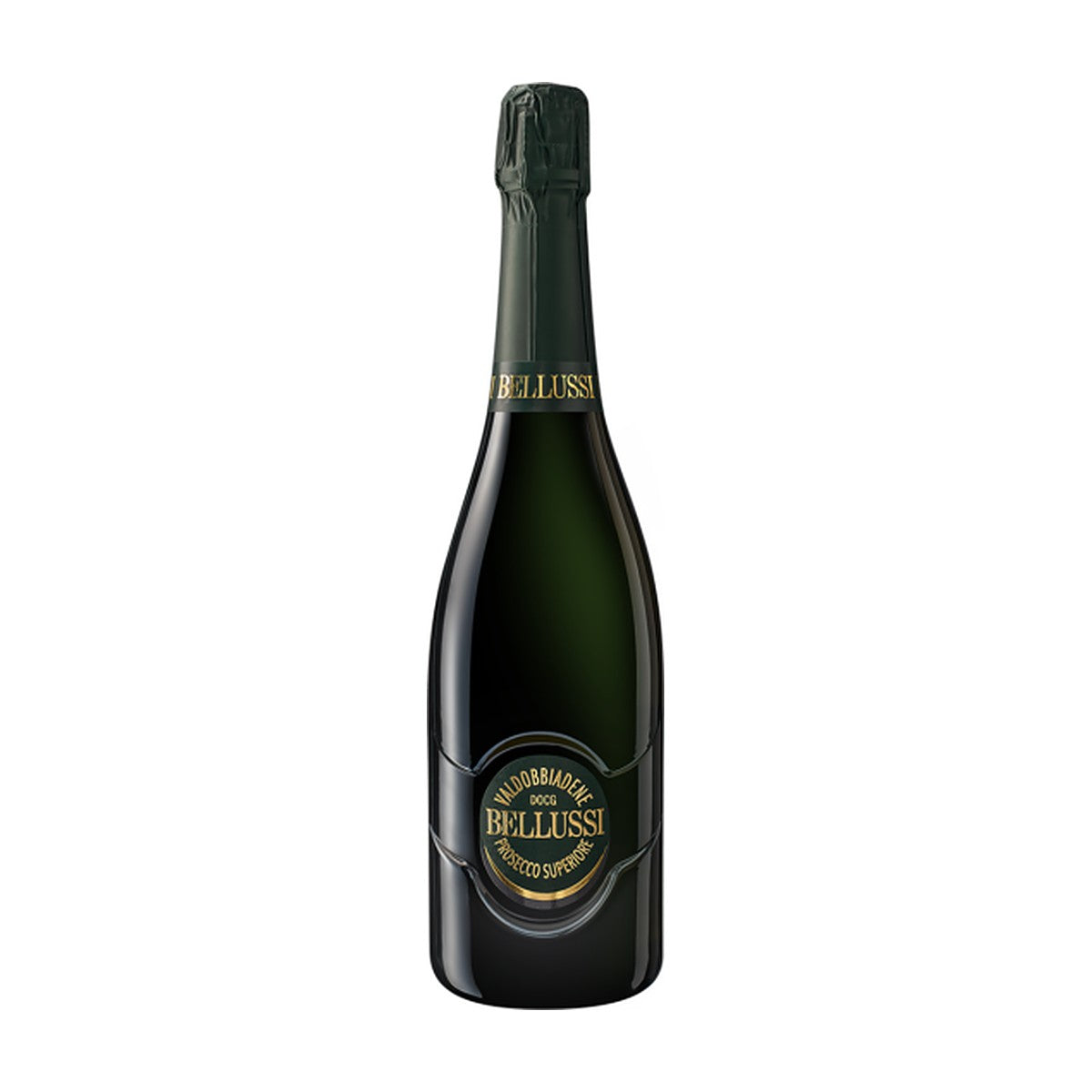 Bottiglia Bellussi Valdobbiadene Prosecco Superiore Extra Dry DOCG