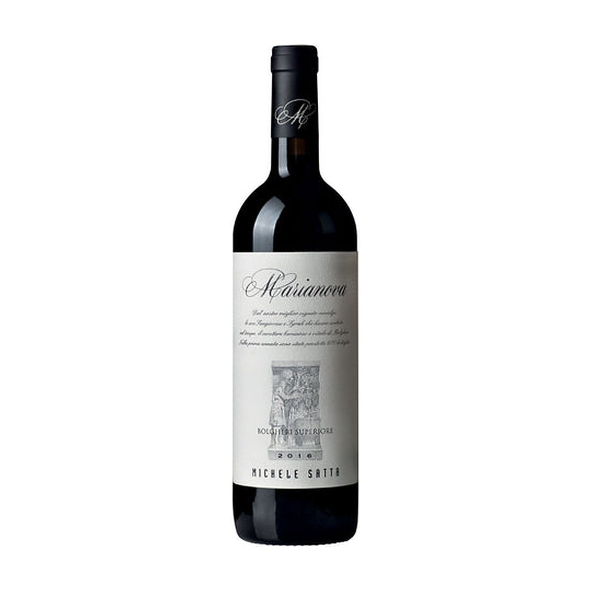 Bottiglia Michele Satta Marianova Bolgheri Superiore DOC 2018