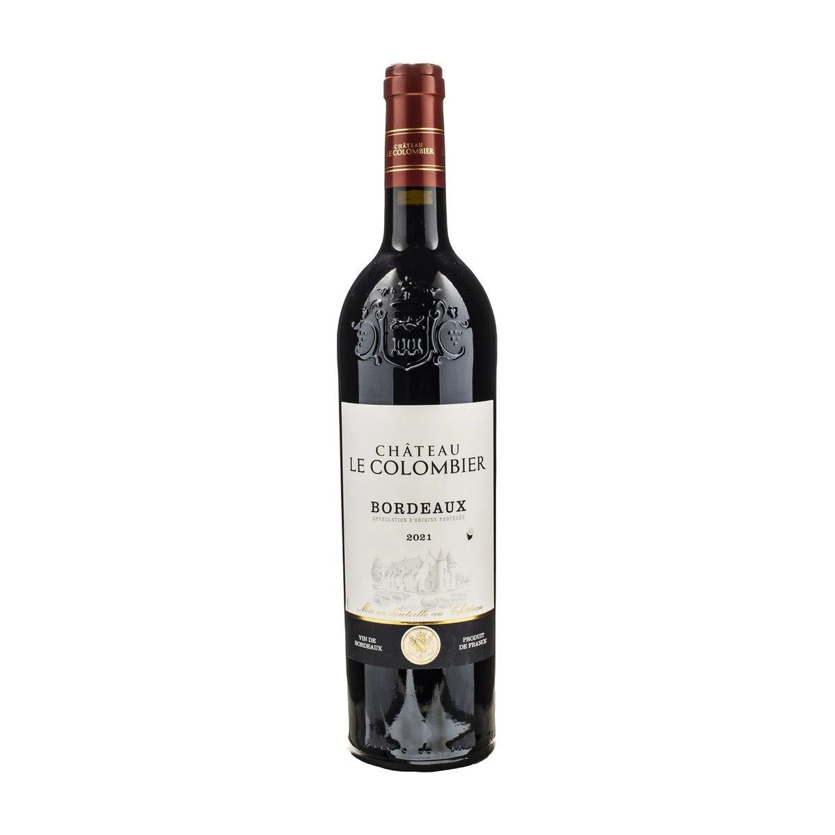 Bottiglia Château Le Colombier Bordeaux Rouge AOC 2021