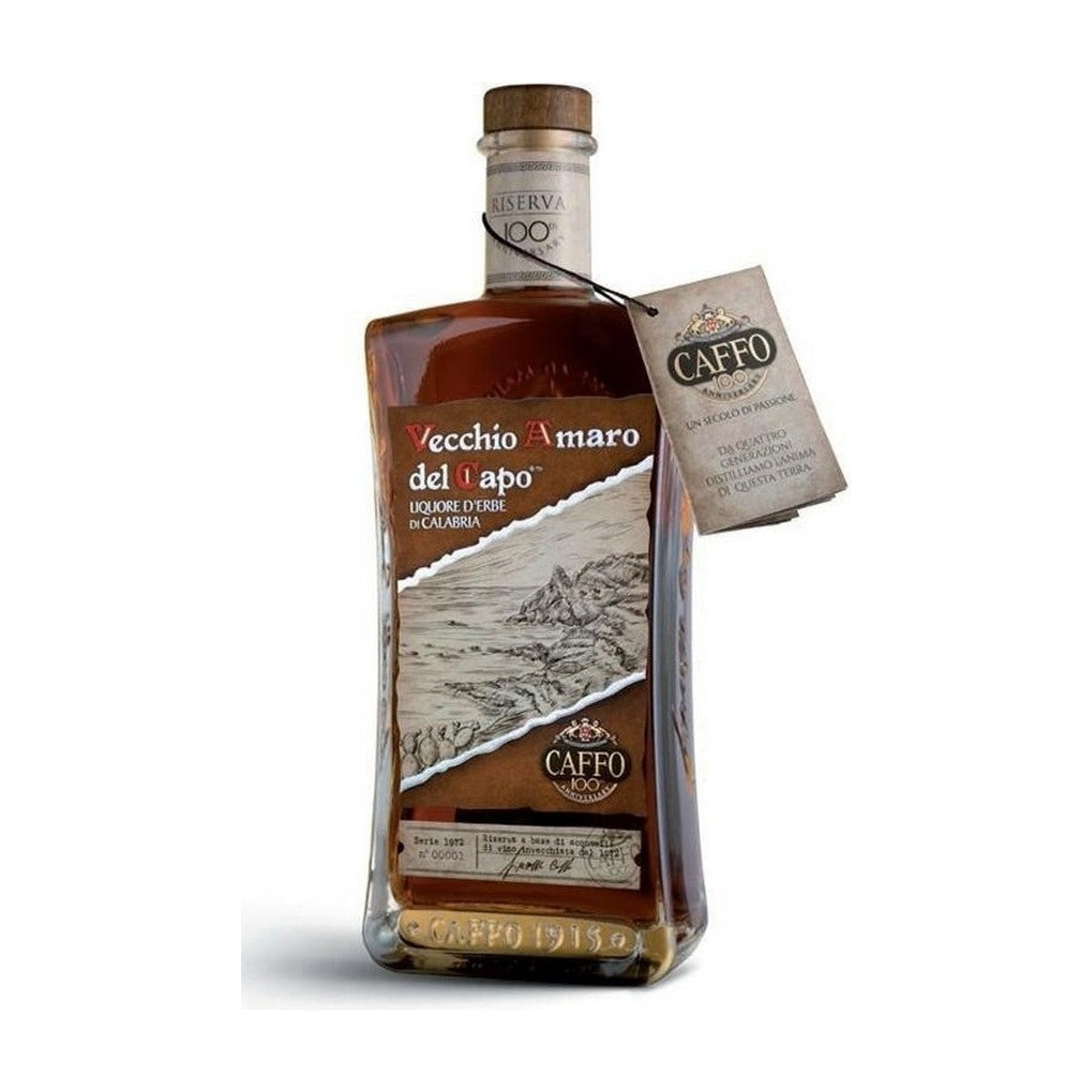 Caffo Vecchio Amaro del Capo Riserva del Centenario amaro e liquore Calabria