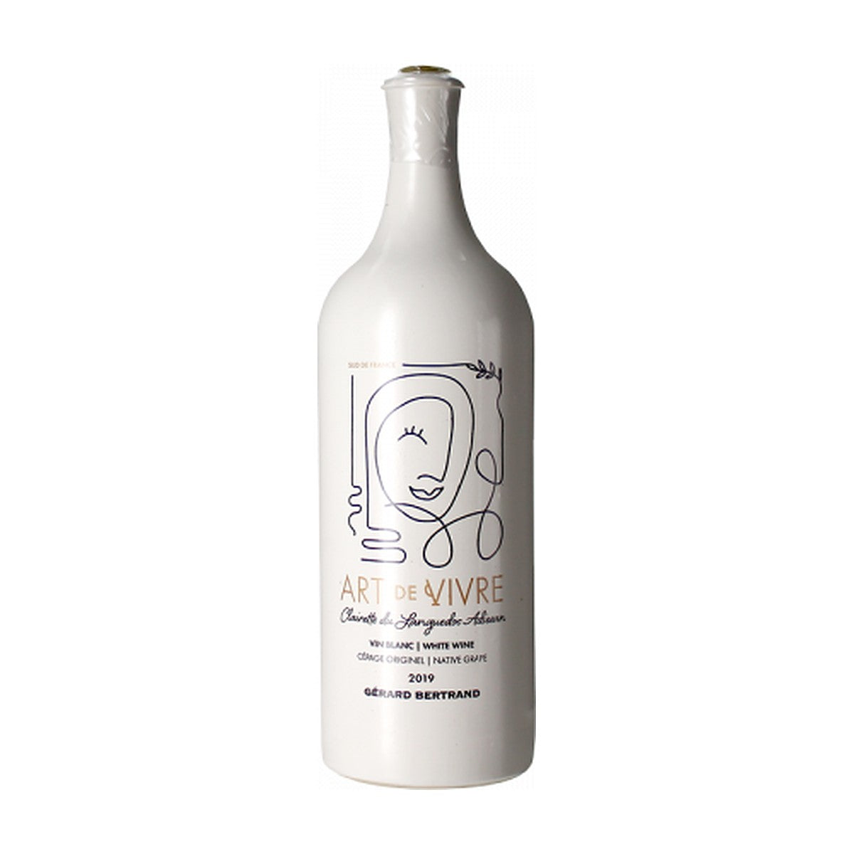 Bottiglia Gérard Bertrand Art de Vivre Blanc Clairette du Languedoc Adissan 2023