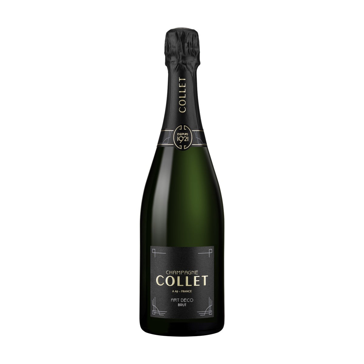 Collet Art Déco Champagne Brut (astuccio) bottiglia 75 cl