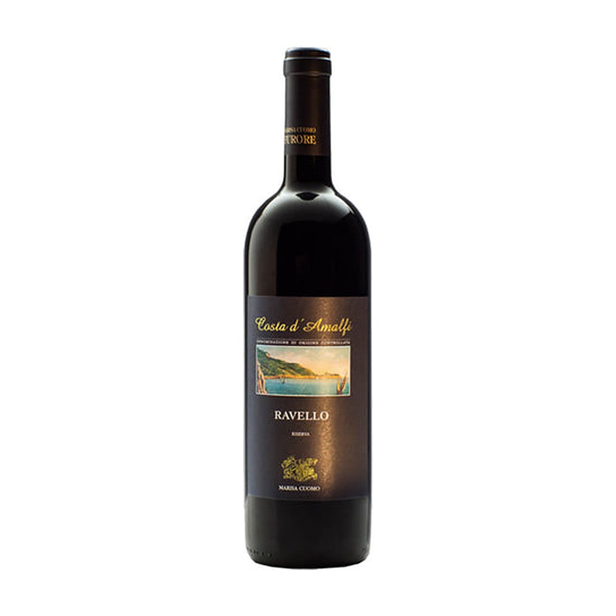Bottiglia Marisa Cuomo Costa d'Amalfi Ravello Rosso Riserva DOC 2020