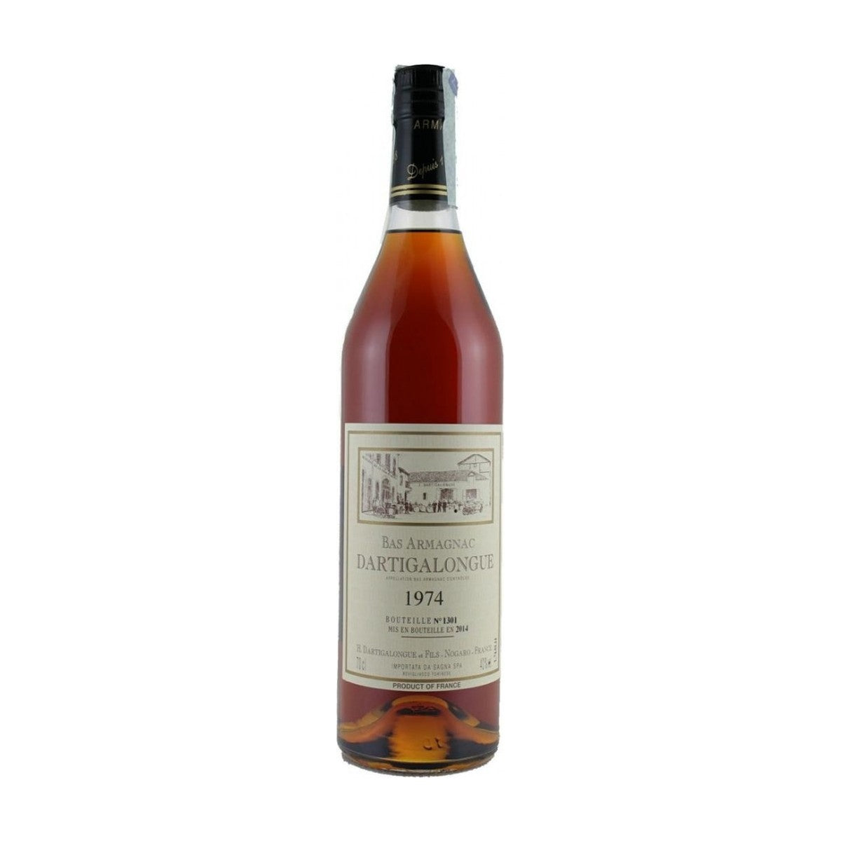 Dartigalongue Bas Armagnac Millésime 1974 armagnac Francia