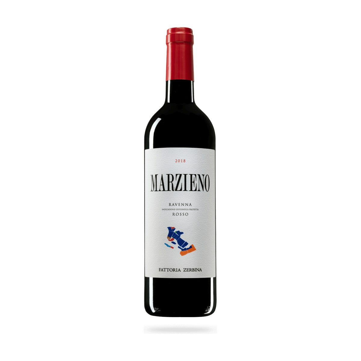 Bottiglia Fattoria Zerbina Marzieno Ravenna Rosso IGT 2020