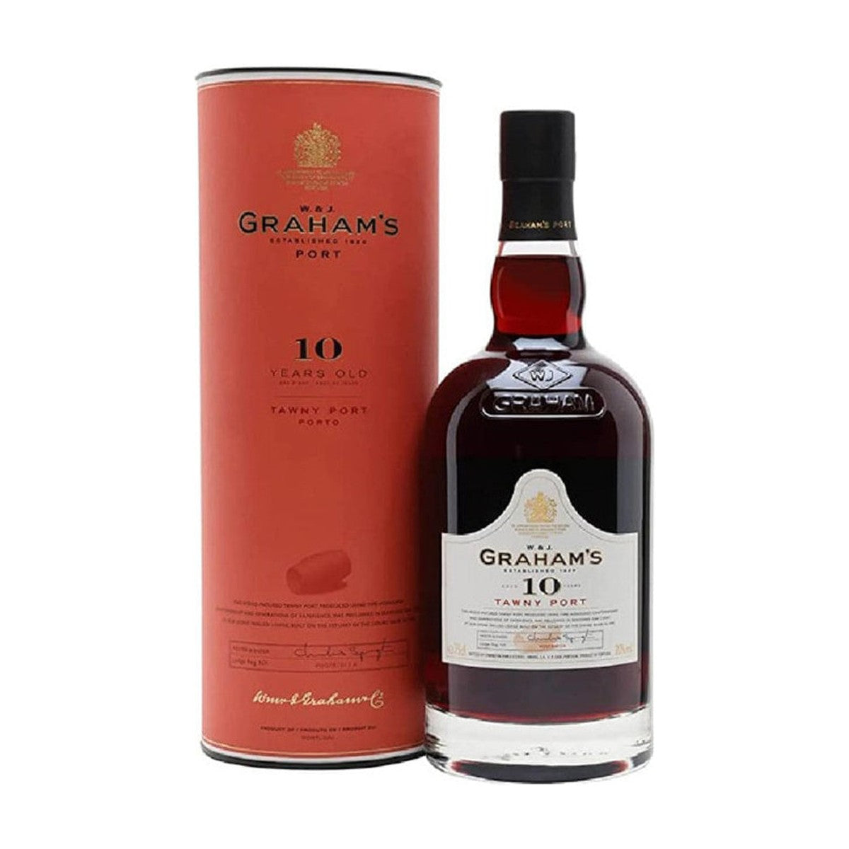 Bottiglia Graham's 10 Years Old Tawny Port