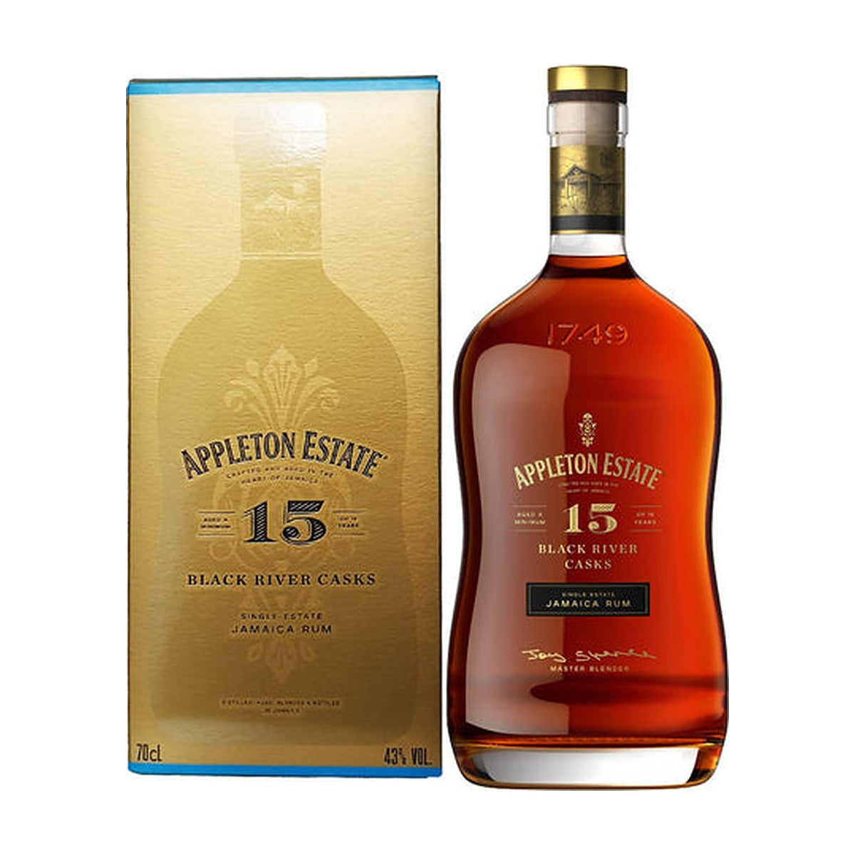 Appleton Estate Black River Cask 15 Anni Jamaica Rum (astuccio) distillato Giamaica
