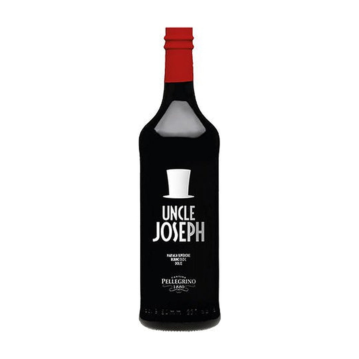 Bottiglia Cantine Pellegrino 1880 Uncle Joseph Marsala Superiore Rubino Dolce DOC 2016