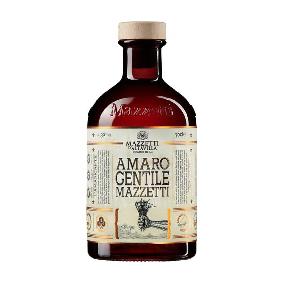Mazzetti Amaro Gentile 70 cl Piemonte