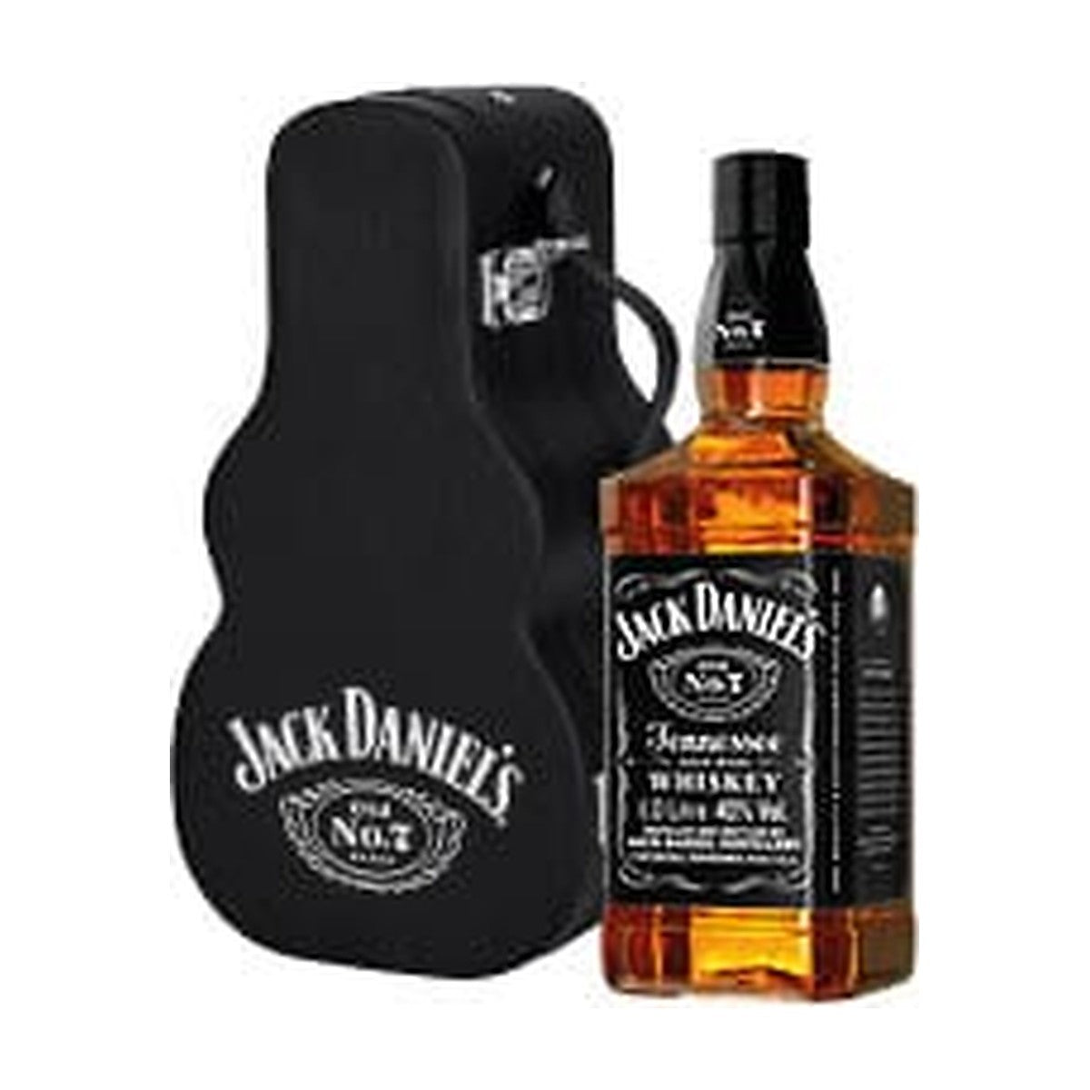 Bottiglia Jack Daniel's Old No. 7 Tennessee Whiskey Guitar Case 70 cl