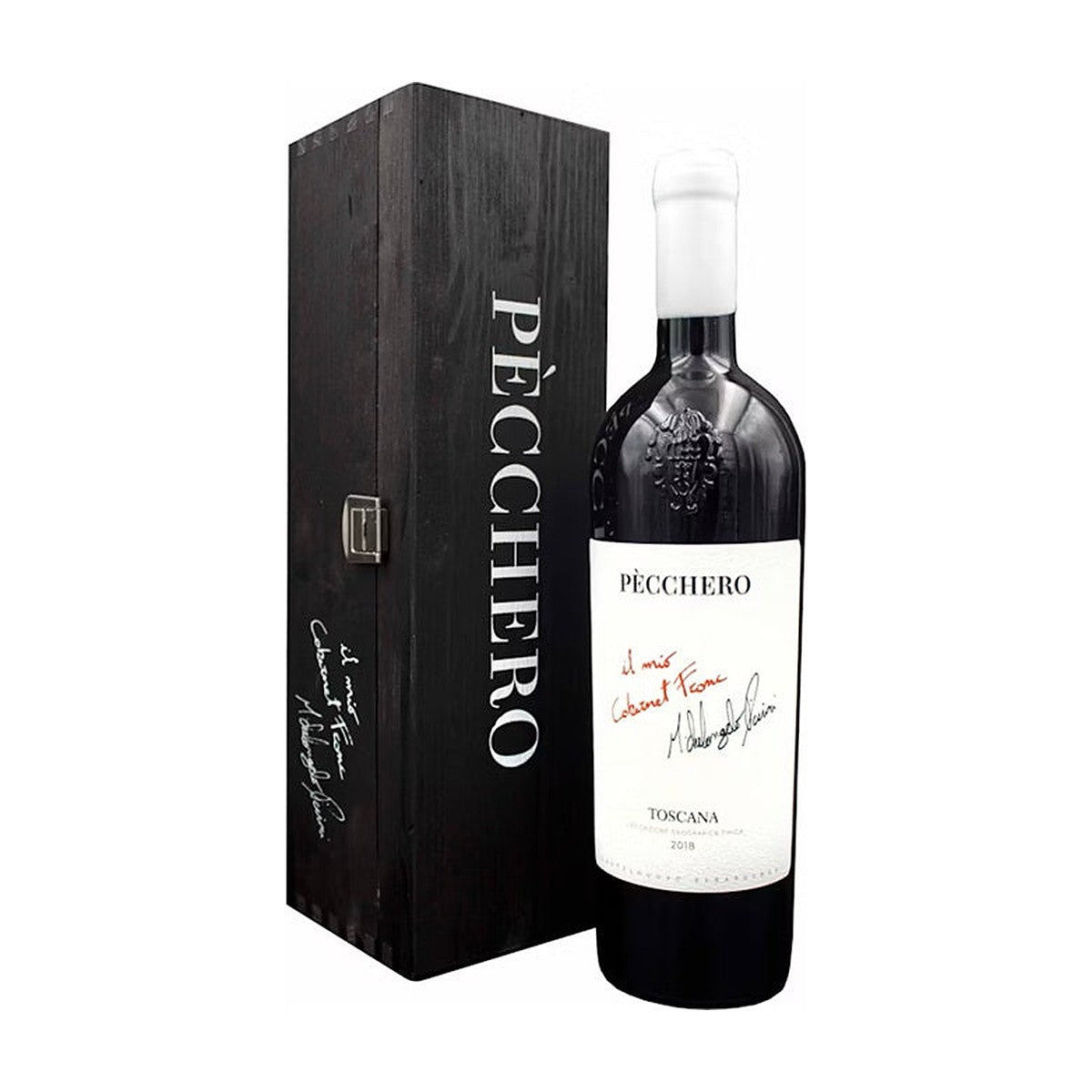 Bottiglia Fattoria di Valiano Pècchero Toscana IGT (cassa legno)
