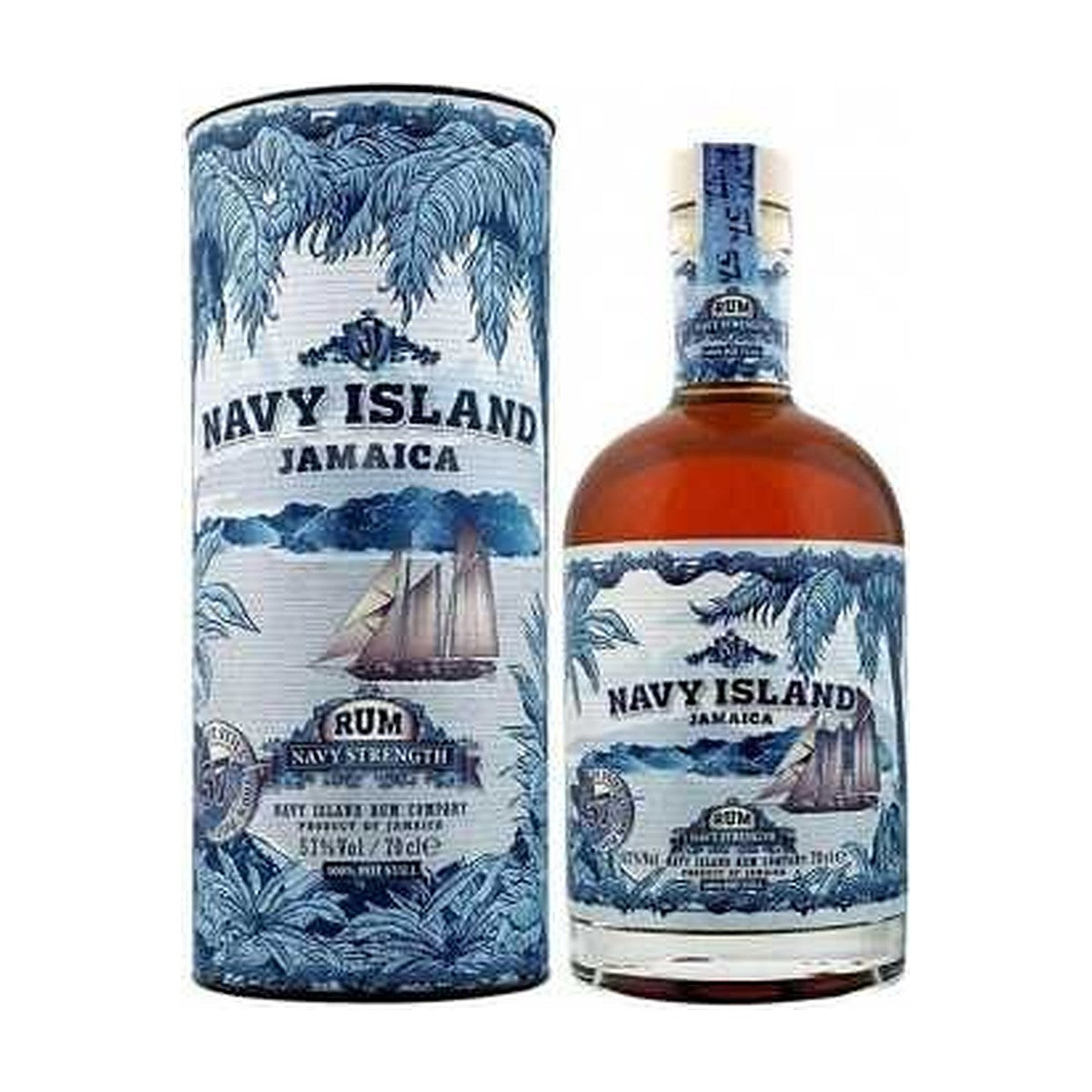 Navy Island Navy Strength Rum (astuccio) distillato Giamaica