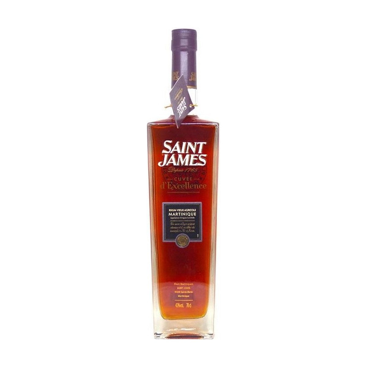 Saint James Cuvée d'Excellence Rhum Vieux rum Martinica