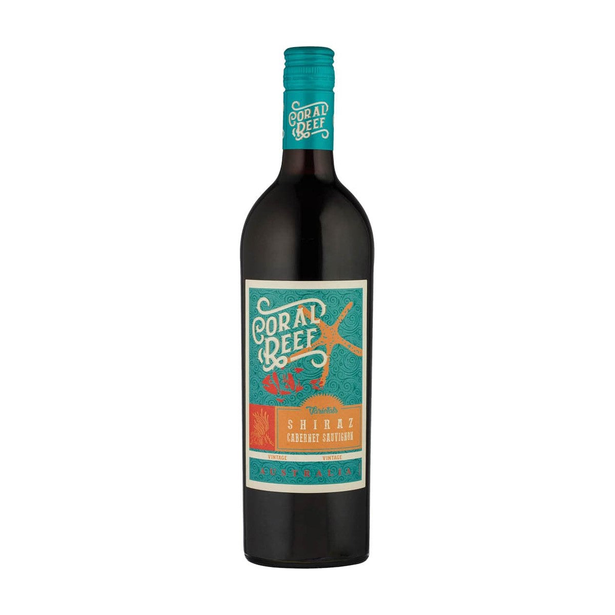 Bottiglia Coral Reef Shiraz Cabernet Sauvignon South Australia 2022