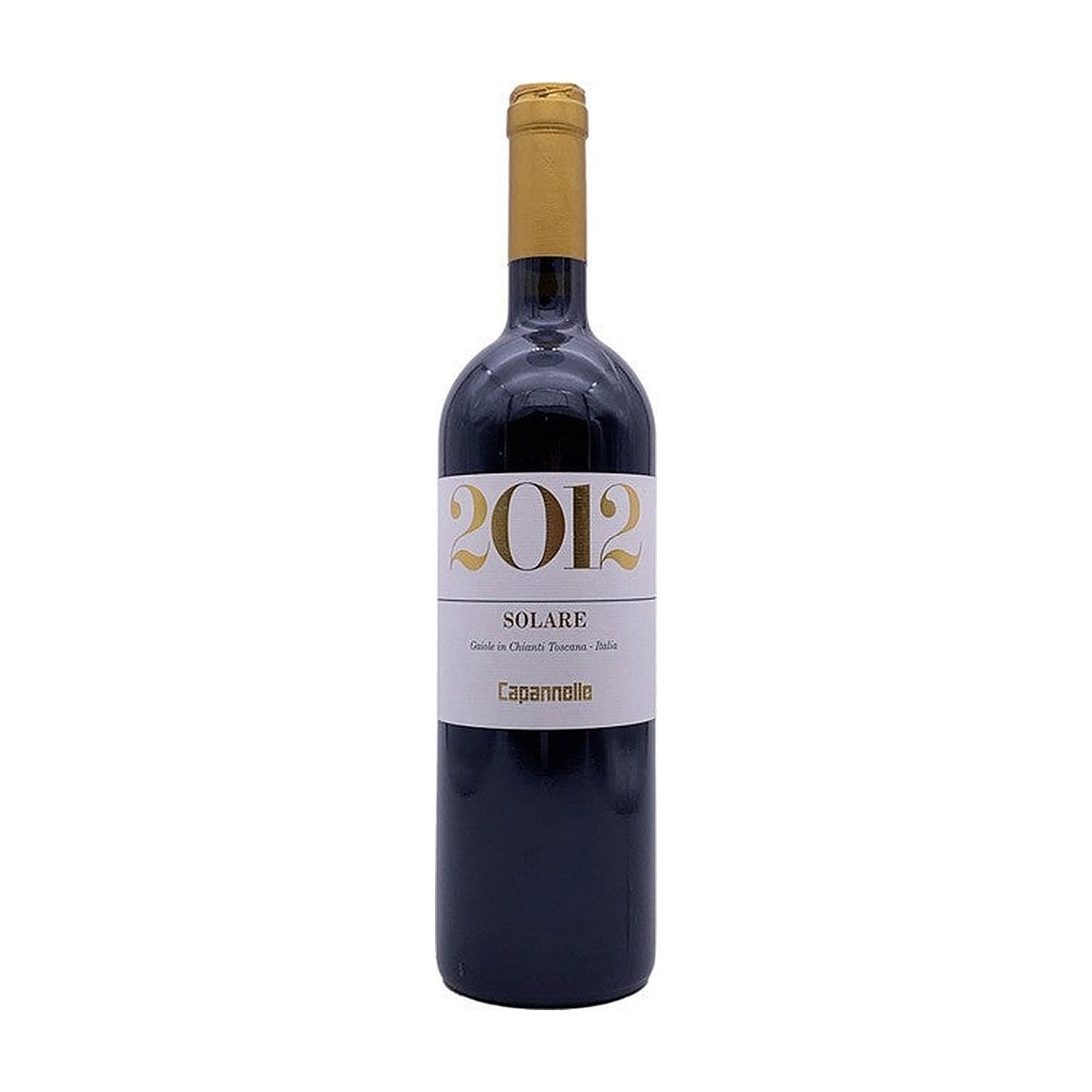 Bottiglia Capannelle Solare 2012 Toscana IGT