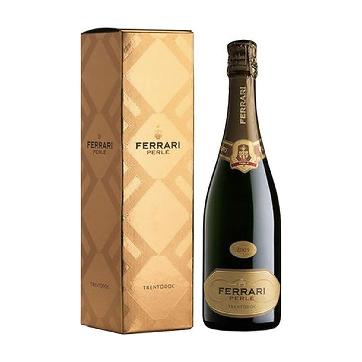 Ferrari Perlé Trento DOC 2018 con astuccio spumante Trentino-Alto Adige