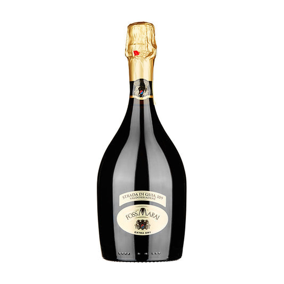 Bottiglia Foss Marai Strada di Guia 109 Valdobbiadene Prosecco Superiore DOCG Extra Dry