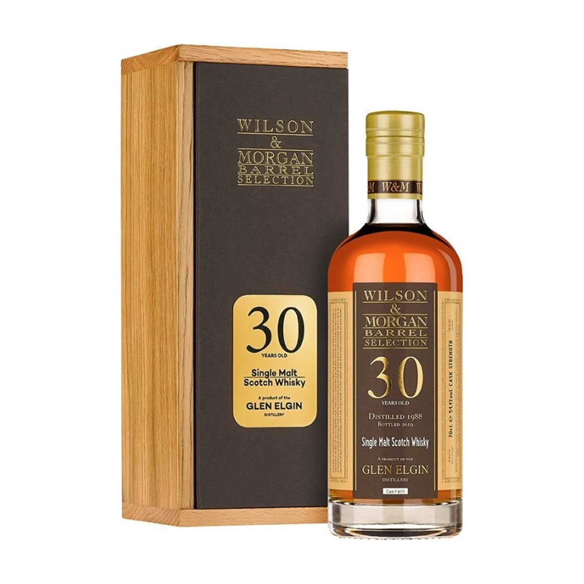 Wilson & Morgan Whisky 30 Years Old distillato Scozia