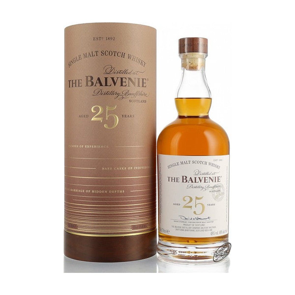 The Balvenie 25 Years Old Single Malt distillato Speyside, Scozia