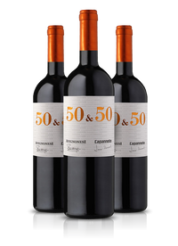 Avignonesi Capannelle 50&50 Toscana IGT 2021 vino rosso astuccio legno